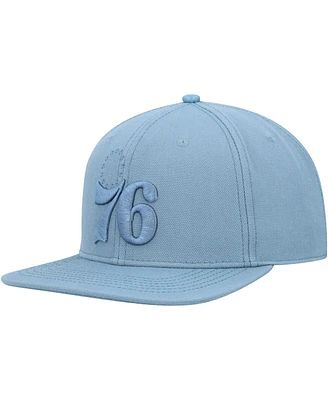 Pro Standard Men's Blue Philadelphia 76ers Tonal Snapback Hat