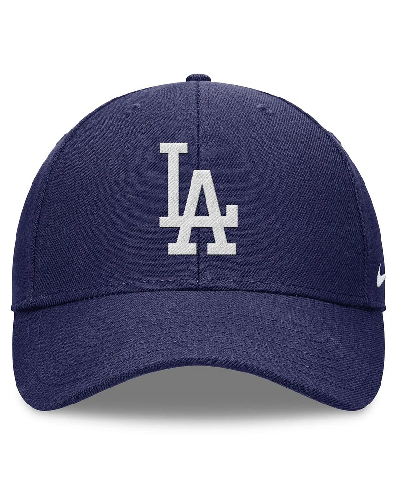 Nike Men's Royal Los Angeles Dodgers Evergreen Club Performance Adjustable Hat