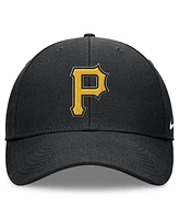 Nike Men's Black Pittsburgh Pirates Evergreen Club Performance Adjustable Hat