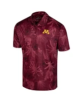 Colosseum Men's Maroon Minnesota Golden Gophers Big & Tall Palms Polo