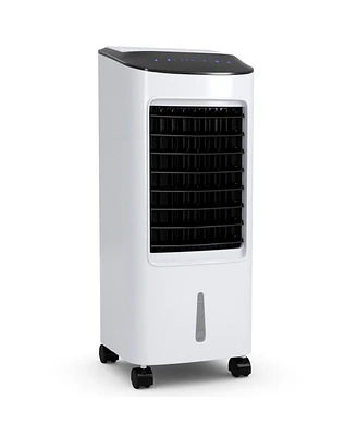 Slickblue Evaporative Portable Air Cooler Fan Humidifier with Remote Control for Home and Office