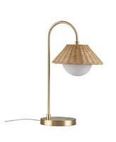 Ink+Ivy Laguna Rattan Weave Table Lamp