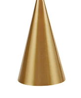 Ink+Ivy Gold Hourglass Metal Table Lamp