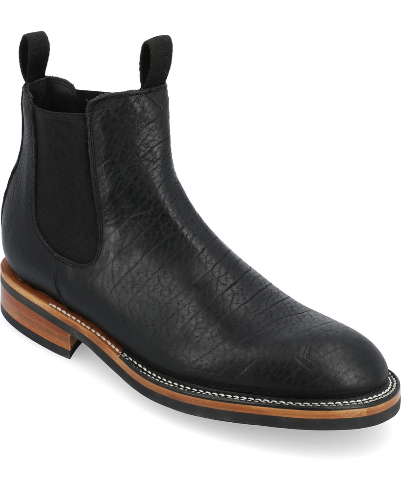 Taft Men's Legion Slip-on Rugged Chelsea Stitchdown Boot