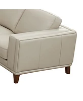 Lyon 66" Top Grain Leather Loveseat