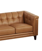 Arvo 84" Top Grain Leather Sofa