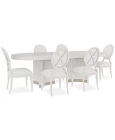 Warlington 7 Pc. Dining Set (Table & 6 Side Chairs)