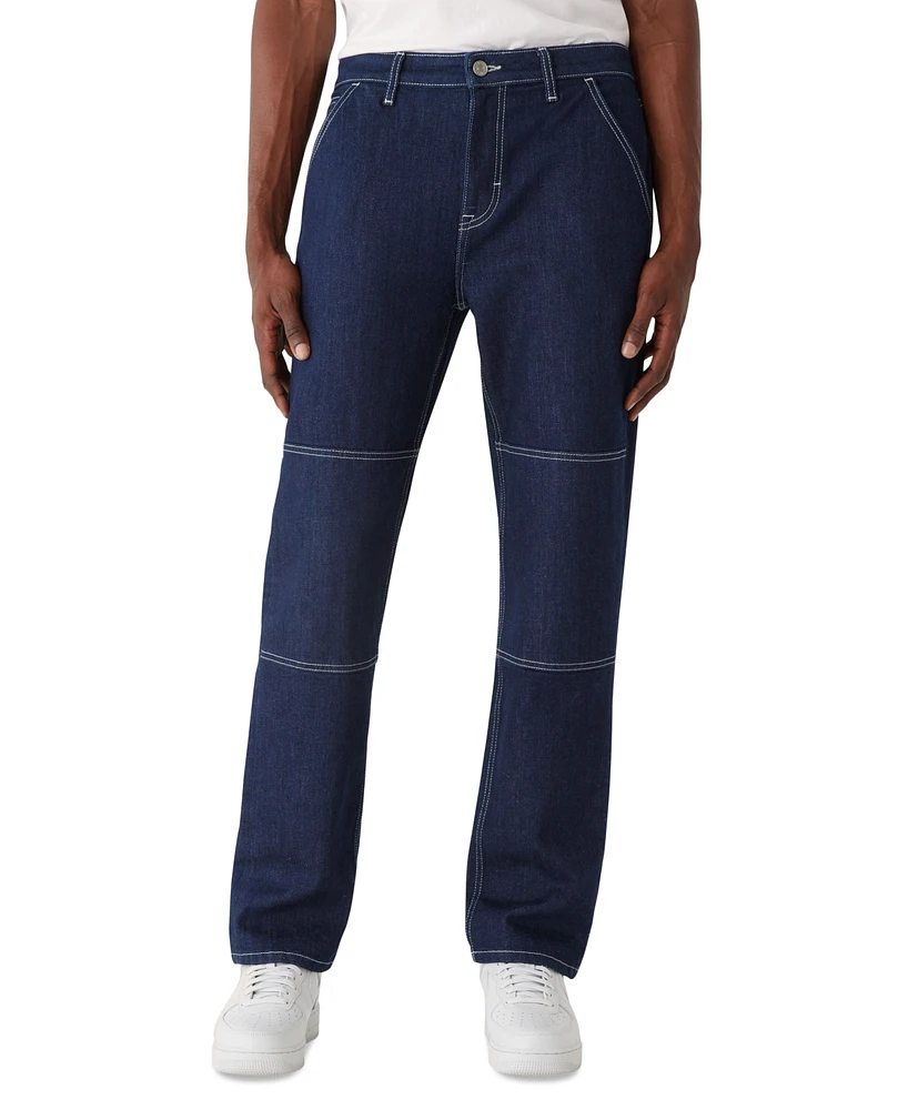 Frank And Oak Men's Nolan Straight-Fit Seamed Jeans