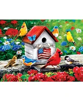 Masterpieces Audubon - An American Birdhouse 300 Piece Ez Grip Puzzle