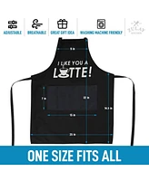 Funny Aprons for Men, Women & Couples 2-Pc.
