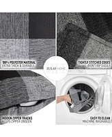 Zulay Kitchen 2 Pack Buffalo Plaid Throw Pillow Outdoor & Indoor Covers 16x16 inches