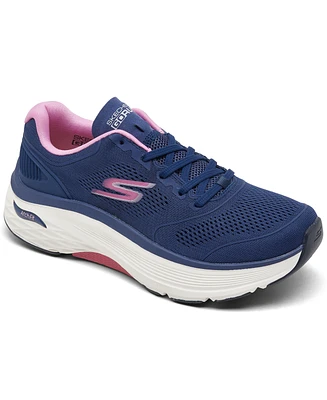 Skechers Women's Go Run Max Cushioning Arch Fit - Velocity Walking and Running Sneakers from Finish Line