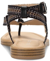 Sun + Stone Murphyy Woven Thong Sandals, Created for Macy's