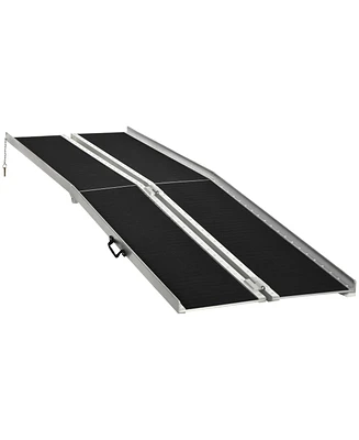 Portable Portable Wheelchair Ramp for Home, Threshold Handicap Ramp 10'