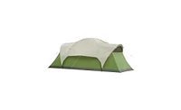 Coleman 8-Person Montana Cabin Camping Tent with Hinged Door, Green