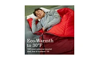 Coleman Flatlands 30 Degree Sleeping Bag, Mahogany