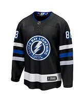 Fanatics Branded Men's Andrei Vasilevskiy Black Tampa Bay Lightning Alternate Premier Breakaway Player Jersey