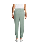 Lands' End Women's Active Packable Lightweight Woven Jogger Pants