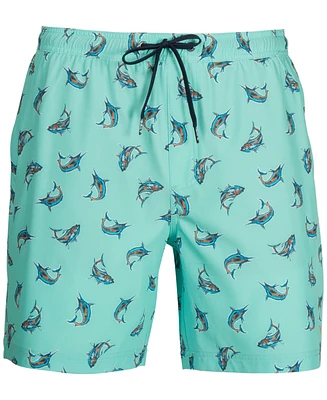 Salt Life Men's Sandbar Sunday Print 17" Volley Shorts