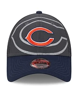 New Era Preschool Graphite/Navy Chicago Bears Reflect 9Forty Adjustable Hat