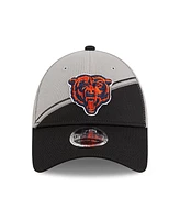 New Era Men's Gray/Black Chicago Bears 2023 Sideline 9Forty Adjustable Hat