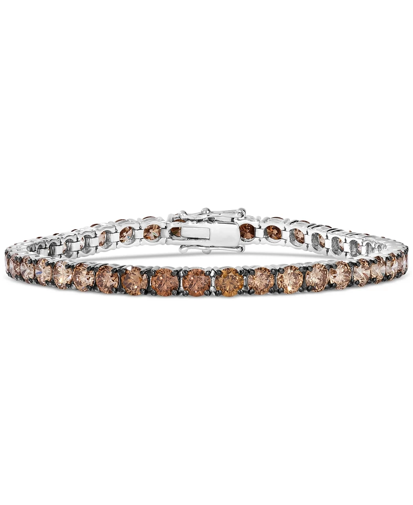 Le Vian Red Carpet Chocolate Ombre Diamond Tennis Bracelet (12