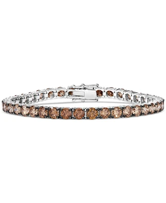 Le Vian Red Carpet Chocolate Ombre Diamond Tennis Bracelet (12