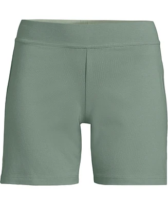 Lands' End Petite Starfish Mid Rise 7" Shorts