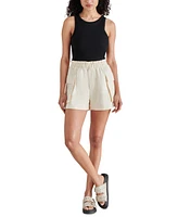 Steve Madden Women's Gaelle Cotton Paperbag-Waist Shorts