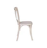 Resin X-Back Chair
