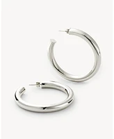 Machete 2" Perfect Hoops in Silver