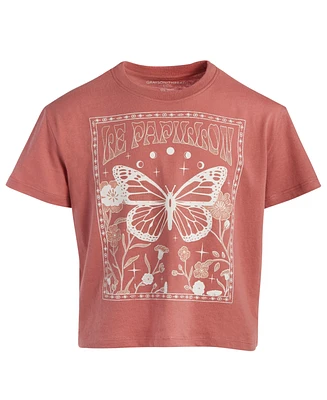 Grayson Threads Kids, the Label Big Girls Le Papillon Graphic Short-Sleeve T-Shirt