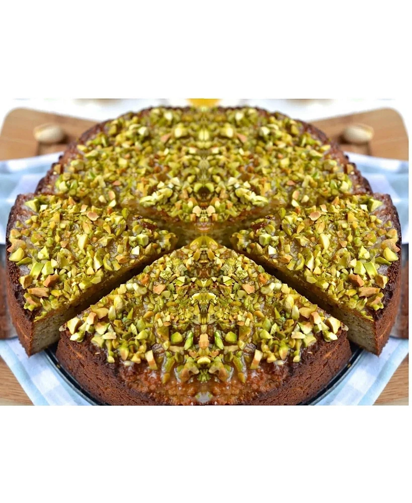 Andy Anand Chocolatier Andy Anand Keto Fresh Baked Gourmet Caramel Pistachios Cake 9