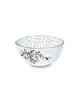 Portmeirion Sara Miller Artisanne Noir Rice Bowls, Set of 4