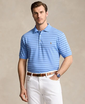 Polo Ralph Lauren Men's Big & Tall Striped Cotton Interlock Shirt
