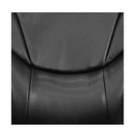 Emma+Oliver High Back Leathersoft Executive Swivel Ergonomic Office Chair With Arms