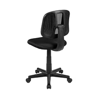 Emma+Oliver Mid-Back Mesh Swivel Task Office Chair With Pivot Back