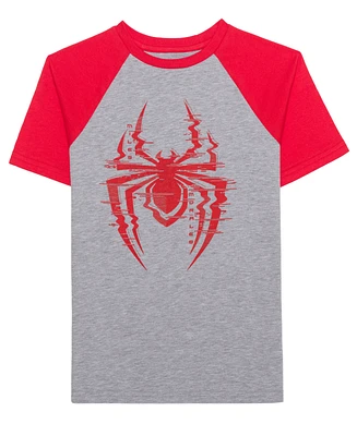 Spider Man Big Boys Graphic Print T-Shirt