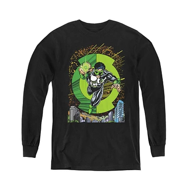 Green Lantern Youth Gl 51 Cover Long Sleeve Sweatshirts