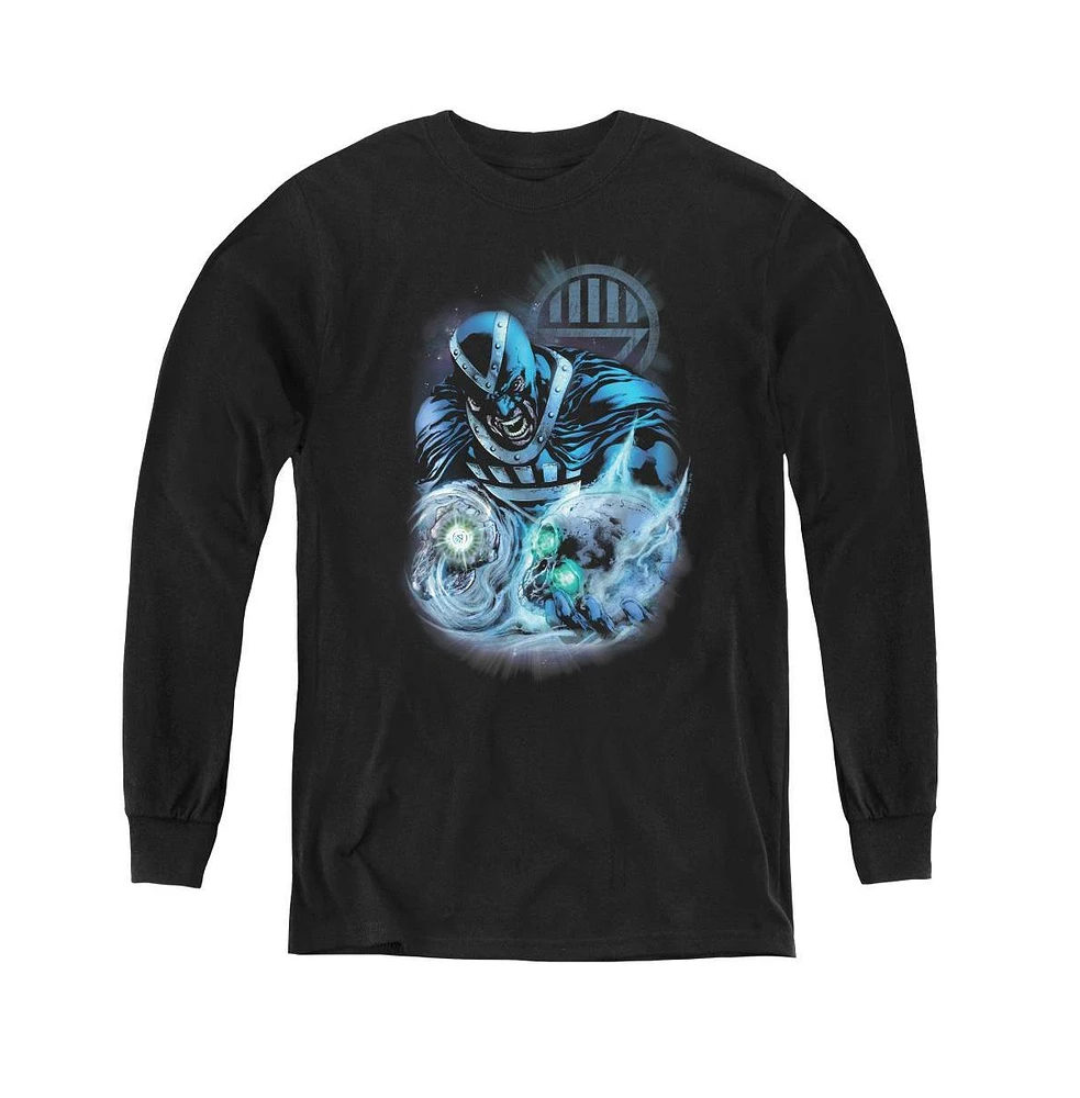 Green Lantern Boys Youth Blackhand Long Sleeve Sweatshirts