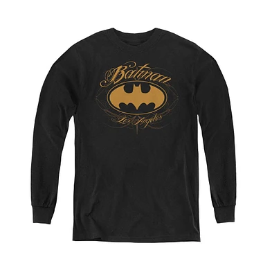 Batman Boys Youth La Long Sleeve Sweatshirts