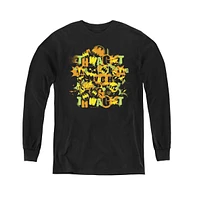 Batman Boys Youth Halloween Knight Sounds Long Sleeve Sweatshirts