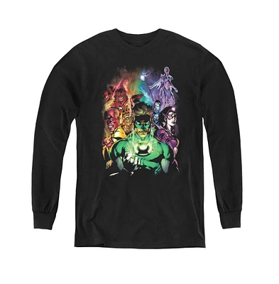 Green Lantern Boys Youth The New Guardians Long Sleeve Sweatshirts