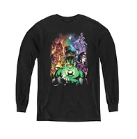 Green Lantern Boys Youth The New Guardians Long Sleeve Sweatshirts