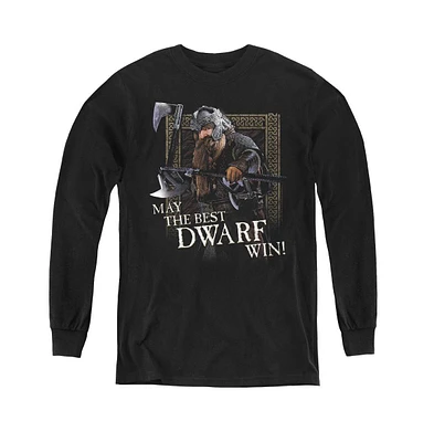 Lord Of The Rings Boys Youth Best Dwarf Long Sleeve Sweatshirts