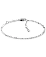 Calvin Klein Stainless Steel 3-Pc. Set Mixed Chain Link Bracelets