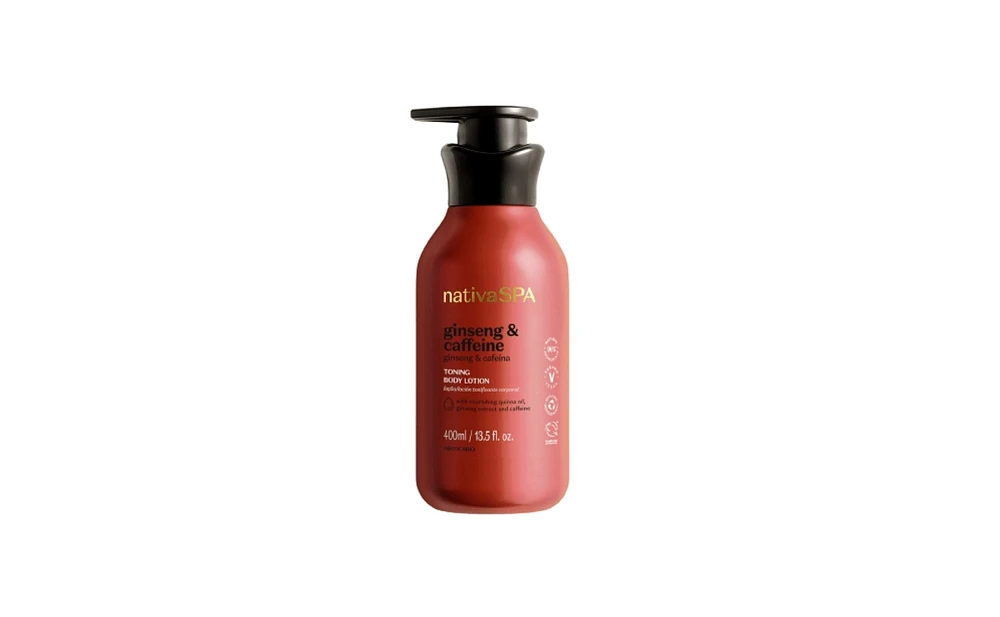 Nativa Spa Ginseng & Caffeine Toning Body Lotion