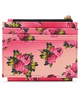 Betsey Johnson Leopard Floral Bifold Wallet