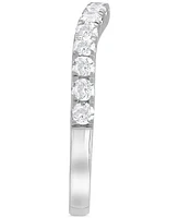 Diamond Oval Halo Bridal Set (4 ct. t.w.) in 14k White Gold