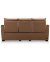 Abbyson Living Berry 85.5" Leather Power Reclining Sofa